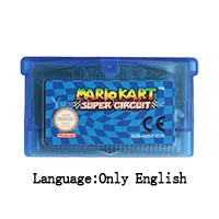 EU 32 бит видеоигры картридж Консоли Карты Mari серии США/ЕС Версия для nintendo GBA - Color: EU