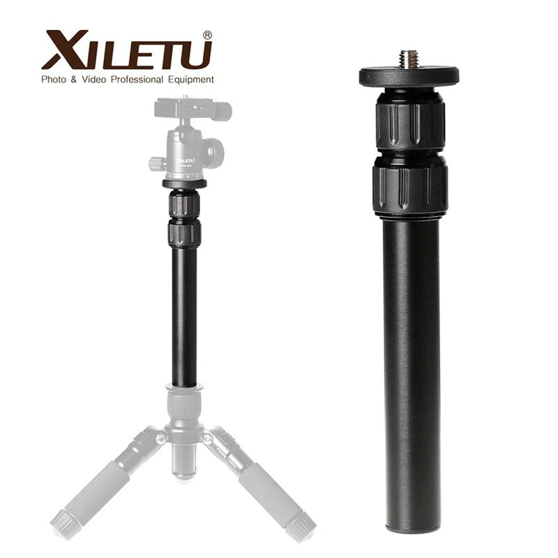 XILETU XM-263A Профессиональный алюминиевый удлинитель стержень 1/4 дюйма 3/8 для резьбы