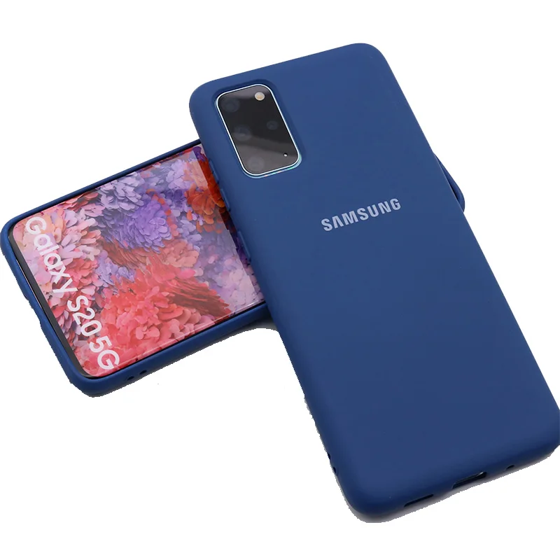Samsung Galaxy S20 Plus/S20 Ultra Silky Silicone Cover High Quality Soft-Touch Back Protective Shell Galaxy S20 S20 + S20 Ultra cell phone pouch
