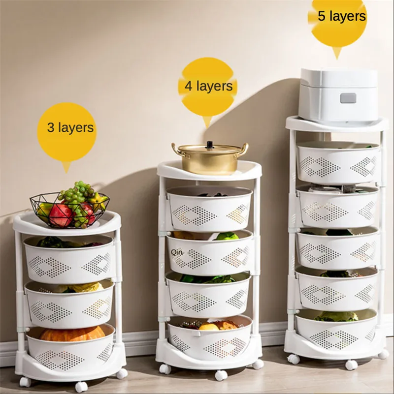 Кухонное хранилище аксессуары для кухни кухонная полка корзина тележка