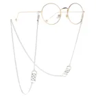 Цепочка для солнцезащитных очков, металлическая, противоскользящая