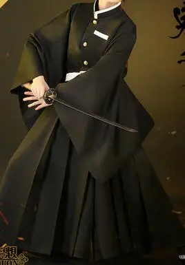 Tokitou Muichirou Аниме «Demon Slayer Kimetsu no Yaiba Tokitou Muichirou Kochou Shinobu Kanroji Mitsuri Tsuyuri Kanawo»; костюм для косплея; боевой костюм - Цвет: Tokitou Muichirou