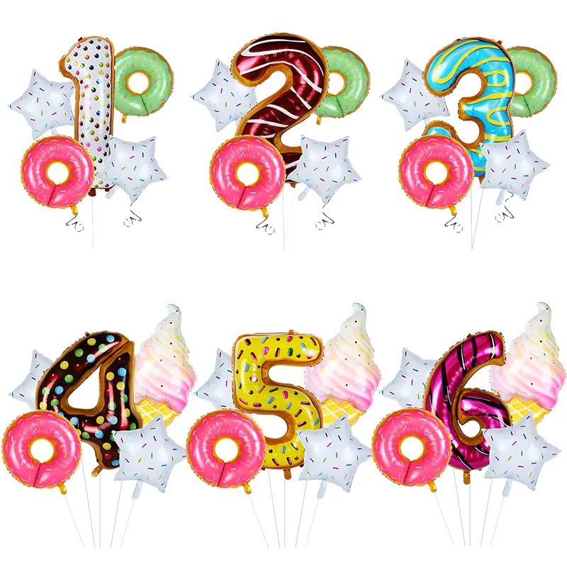 Набор воздушных шаров для дня рождения 5 шт./лот 40 дюймов | Дом и сад