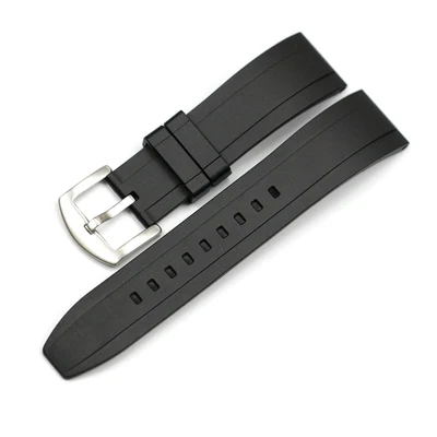 Black Silver buckle MERJUST 18 мм 20 мм 22 мм 24 мм ремешок Nato из натуральной кожи черный коричневый хаки ремешок для часов zulu браслет для DW Timex - Цвет ремешка: Black Silver buckle