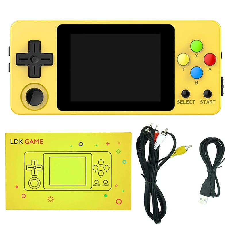 Дважды игра Сделай Сам 2 6 дюймов Экран мини портативные игровые консоли
