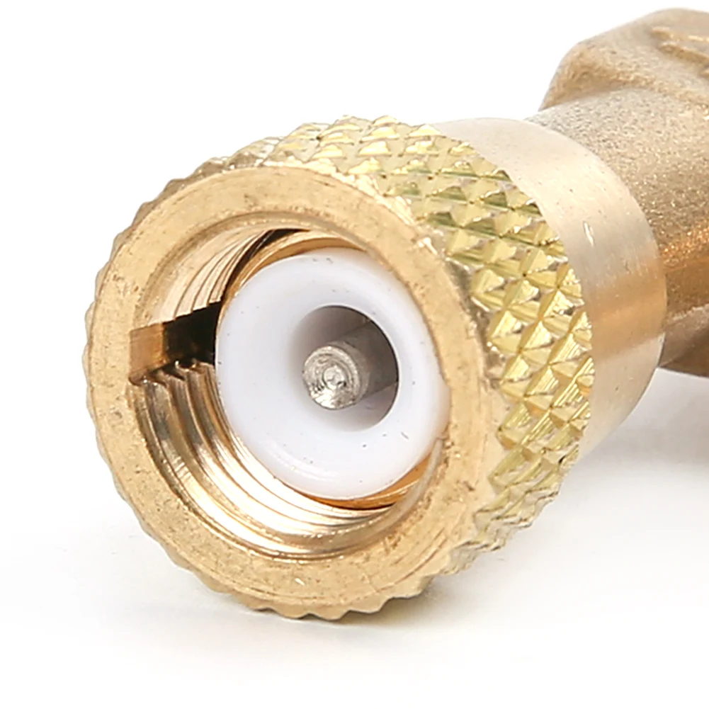 High Quality Refrigeration Charging Air Conditioning Adapter For R410A R22 1/4" Liquid Safety Valve Hose Copper | Обустройство
