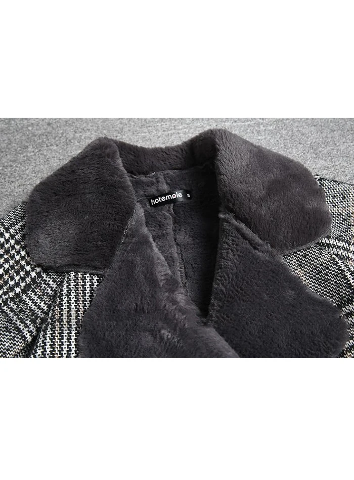 Liva girl New Women Winter Coat Long Thick Jacket Costume Women Fur Jackets Elegant Ladies Slim Coats High Quality