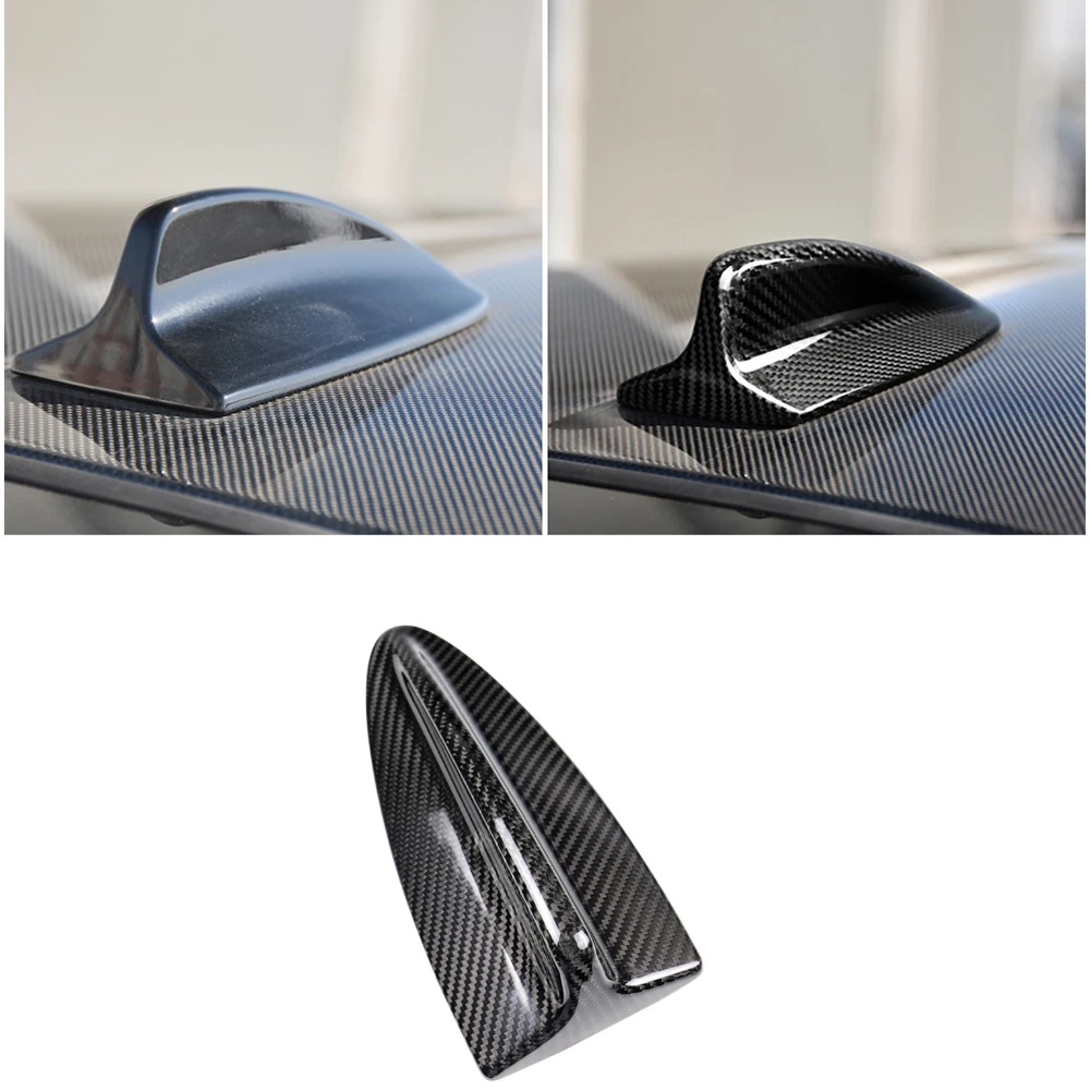 

Carbon fiber Car Shark Antenna Replacement Decorative Cover for BMW E46 E90 E92 F20 F30 F10 F34 G30 M2 M3 M4 F15 F16 X5M X6M