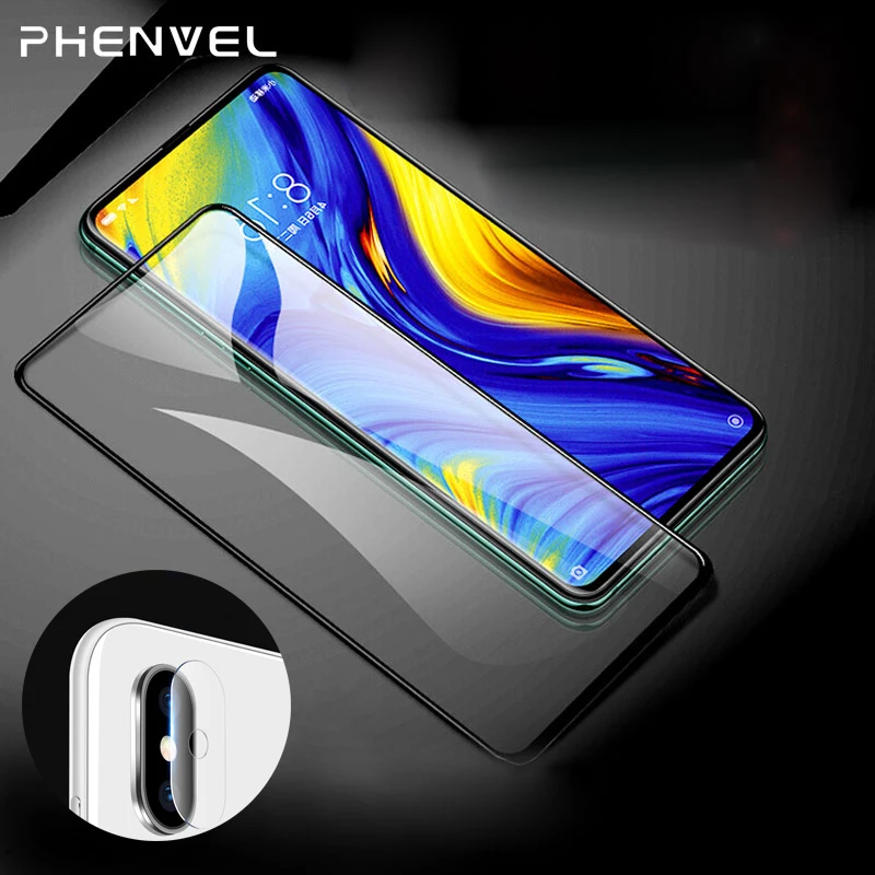 Олеофобное закаленное стекло для защиты экрана Xiaomi Mi Mix 2S 3 2 полное покрытие
