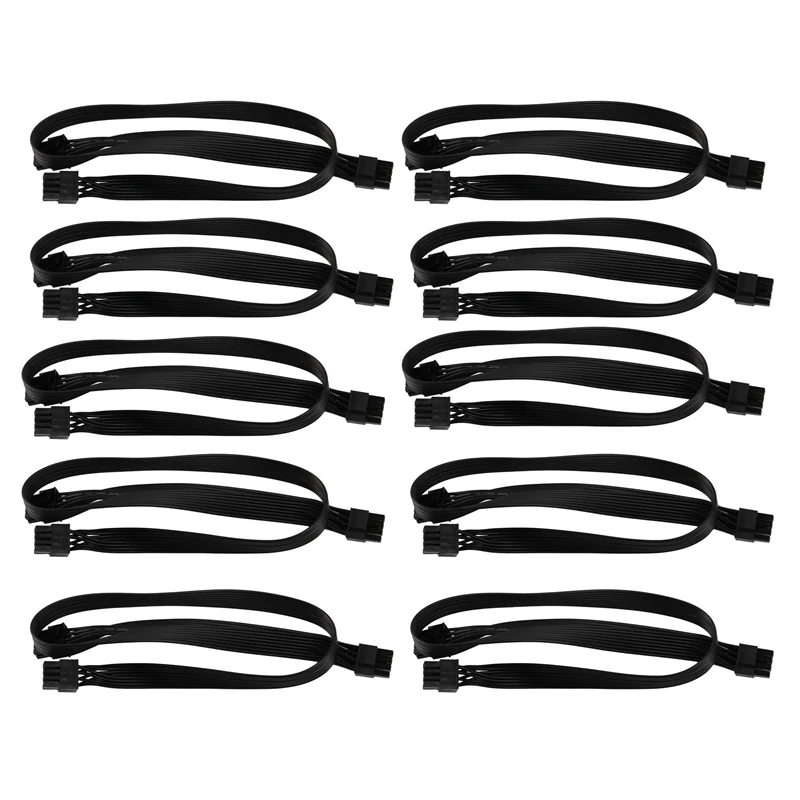 

10X ATX CPU 8 Pin Male к Dual PCIe 2X 8 Pin (6 + 2) Male кабель адаптера питания для Corsair модульный источник питания