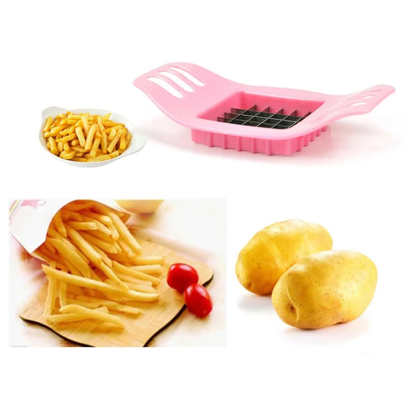 1 шт. резак для картофеля фри из нержавеющей стали слайсер овощей устройство