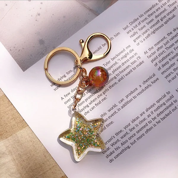 Модный и фантазийный брелок хит новинка мультяшный морской мир морская звезда