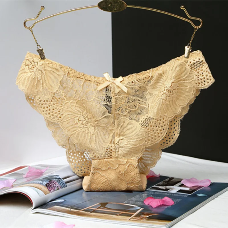 3 шт. супер сексуальные женские трусики-стринги с низкой талией мягкие кружевные