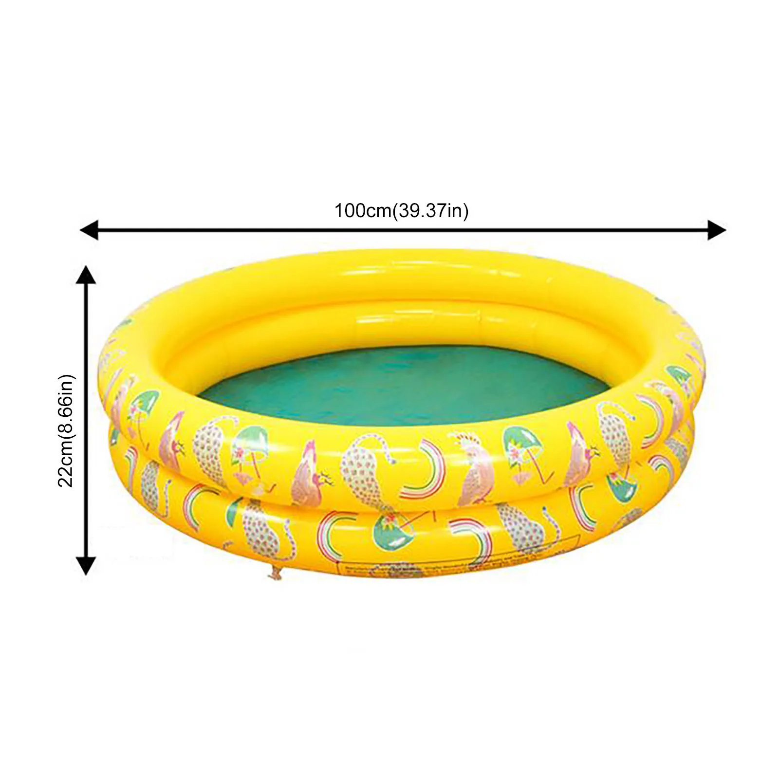 

Inflatable Swimming Pool For Kids,Full-Sized Family Swim & Ball Pool With Built Thicken Pvc Paddling Pool Bathing Tub