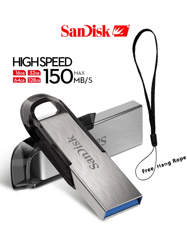 Оригинальный флеш накопитель SanDisk CZ73 USB 3 0 Флешка 256 ГБ 128 Гб 64 32 16 для телефона|USB