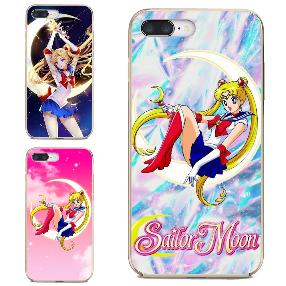 Мягкие чехлы для Samsung Galaxy S7 S8 S9 S10E S20 FE Note 10 20 Edge Lite Plus Ultra fashion F cartoon S Сейлор Мун C