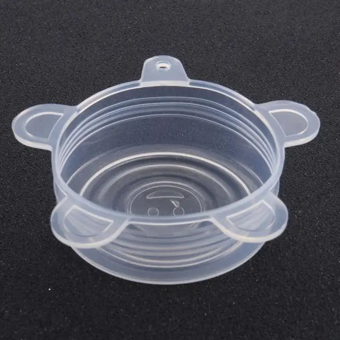 New Reusable Silicone Food Cover Bowl Covers Wrap Food Fresh-keeping Extensive Household Kitchen
