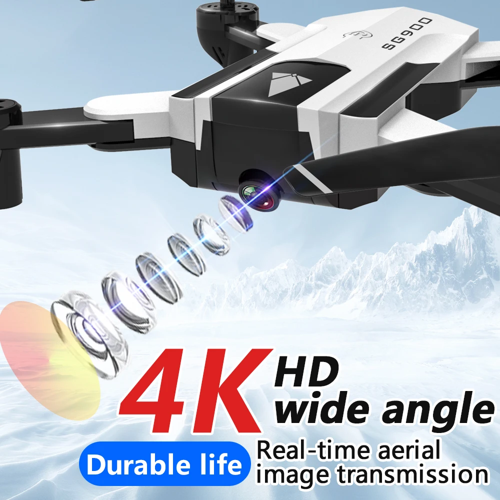 SG900 4K Дрон Камера Двойной HD 2 4G пульт дистанционного управления RC четырехосевой
