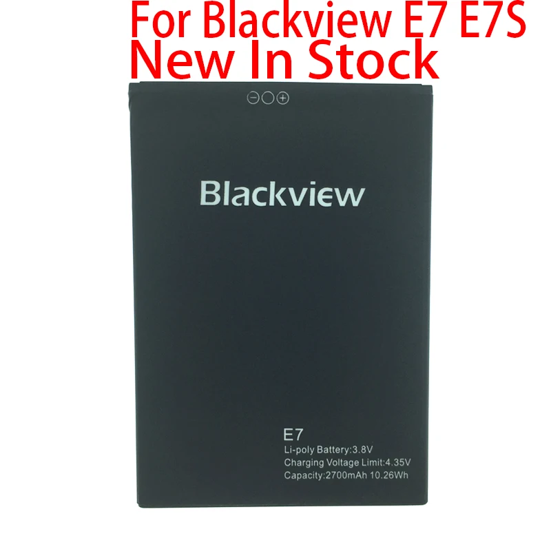 Новый оригинальный 2700 мА/ч Батарея для Blackview E7 E7S Pro Smart замена мобильный телефон в