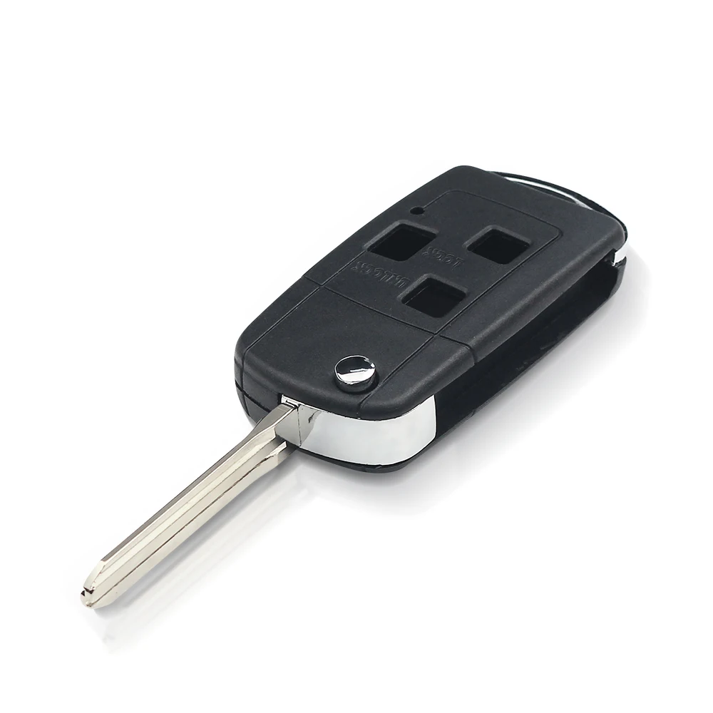 Ключ дистанционного управления KEYYOU с 3 кнопками чехол-флип для Toyota Prado Tarago Camry Corolla