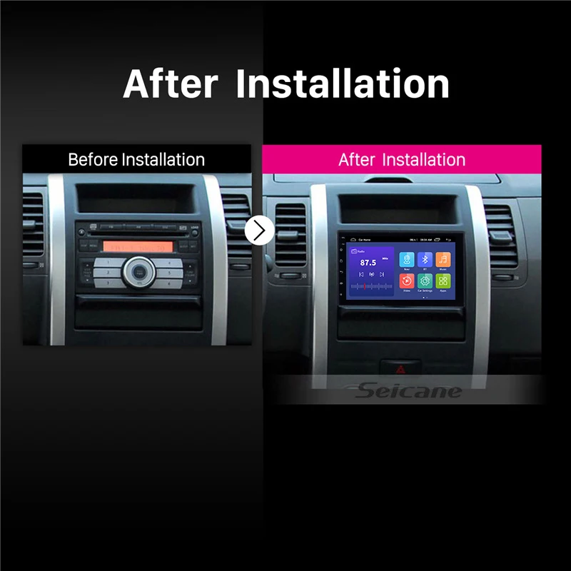 Seicane Universal Android 10 7 Inch Double Din Car Radio GPS Multimedia Unit Player For TOYOTA Nissan Kia RAV4 Honda VW Hyundai |