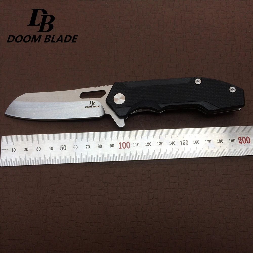 Складной нож с шарикоподшипником 7 9 дюйма 60 61hrc тактический для выживания