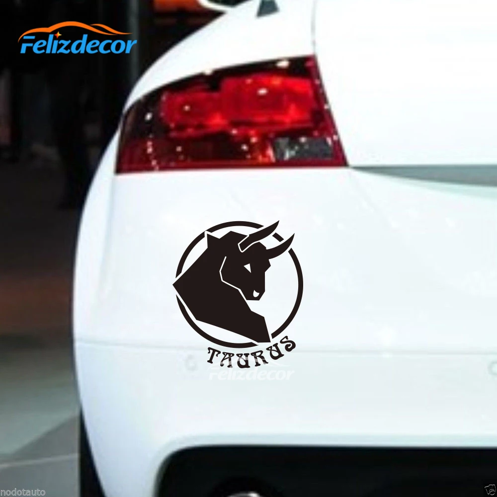 Телец One Of The двенадцать созвездий наклейки для автомобиля и Фреска окна двери