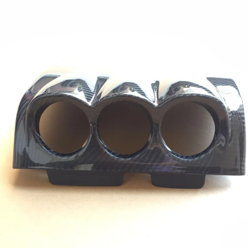 Горячая CF Автозапчасти для Skyline R34 GTR тройной Gauge Pod углеродное волокно