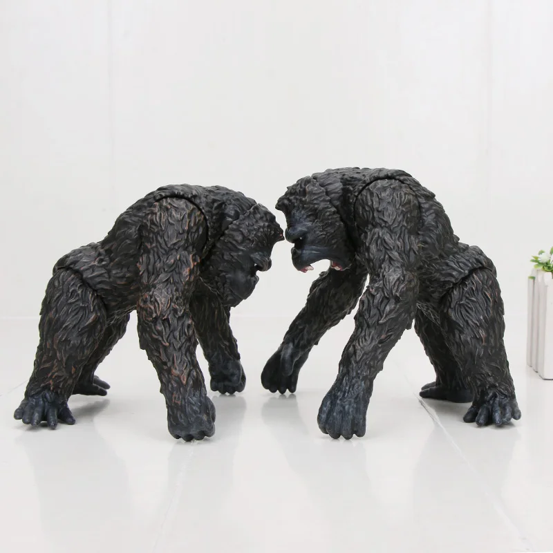 2 стиля 17 см King Kong Skull lsland Gorilla обезьяна шарнир подвижная ПВХ фигурка модель игрушки