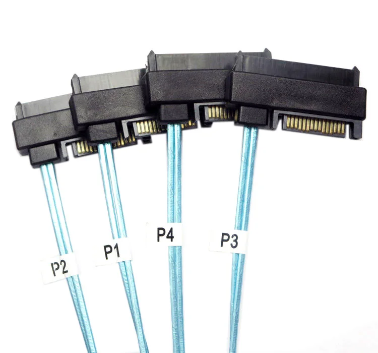 Внутренний 36 контактный Mini SAS SFF 8087 узлодержатель для 4 планшетов новый диск SATA Power