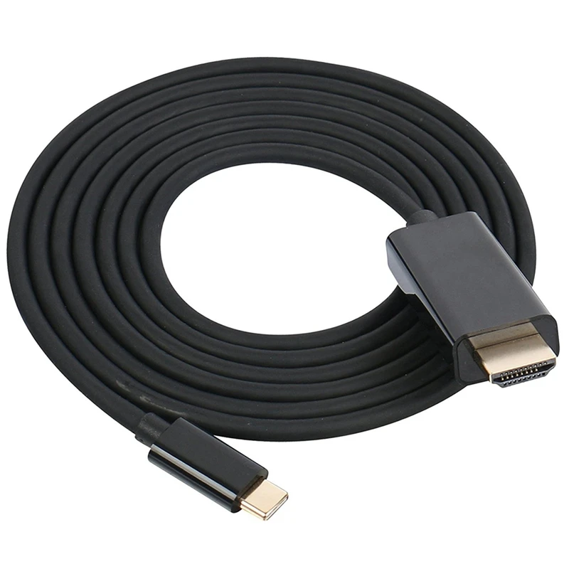 

Type C USB-C to HDMI Cable 6FT USB 3.1 (Thunderbolt 3 Compatible) For Tablet