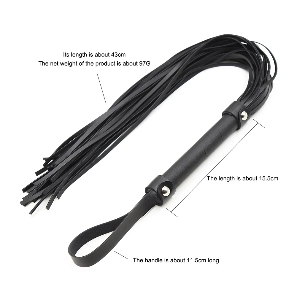 

Faux Leather Pimp Whip Racing Riding Crop Party Flogger Horse Riding Whip