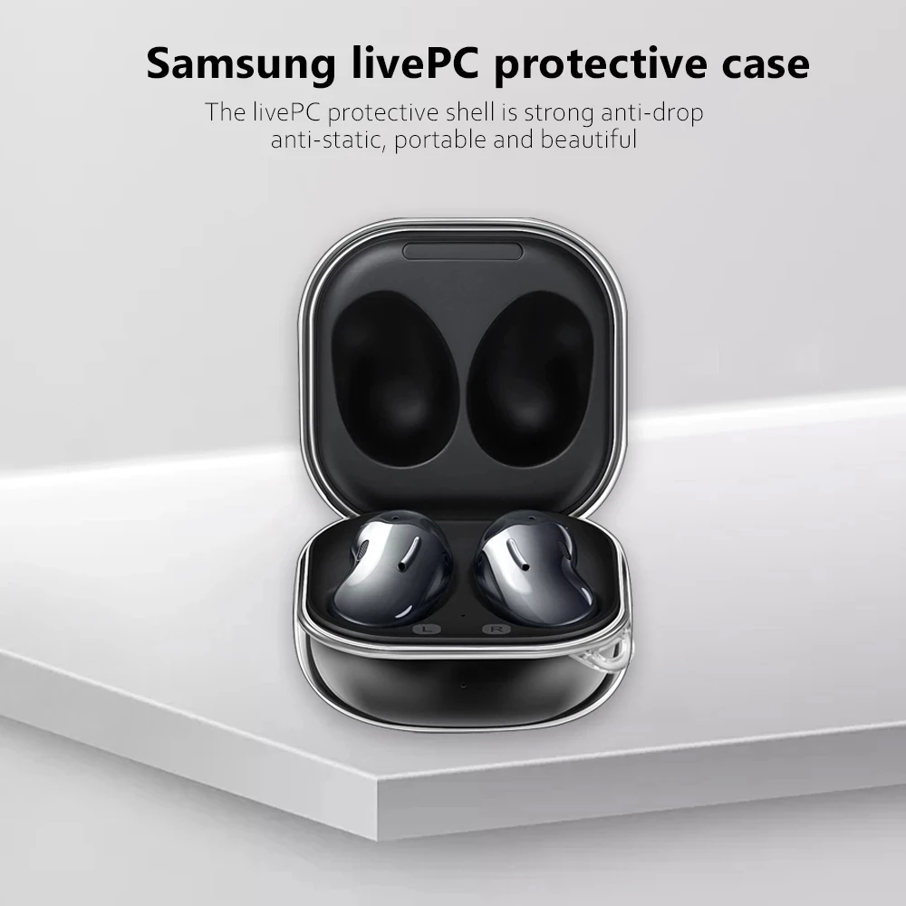 Чехол для Samsung Galaxy Buds Pro/Buds прозрачный чехол Bluetooth-гарнитуры Budspro | Электроника