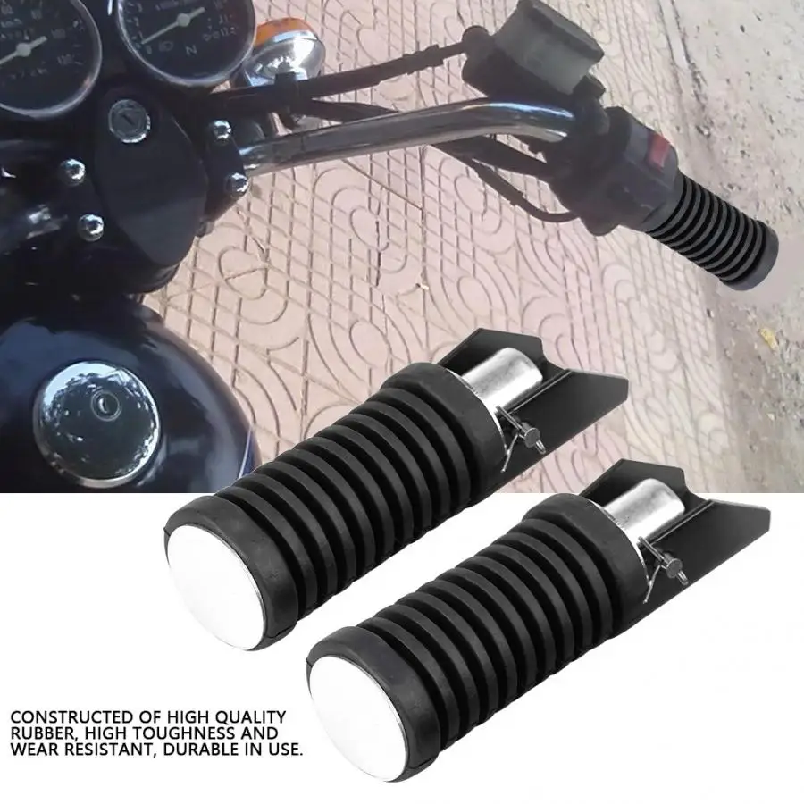 Задняя Подножка для мотоцикла резиновая подставка ног чехол Suzuki 125cc GN 125