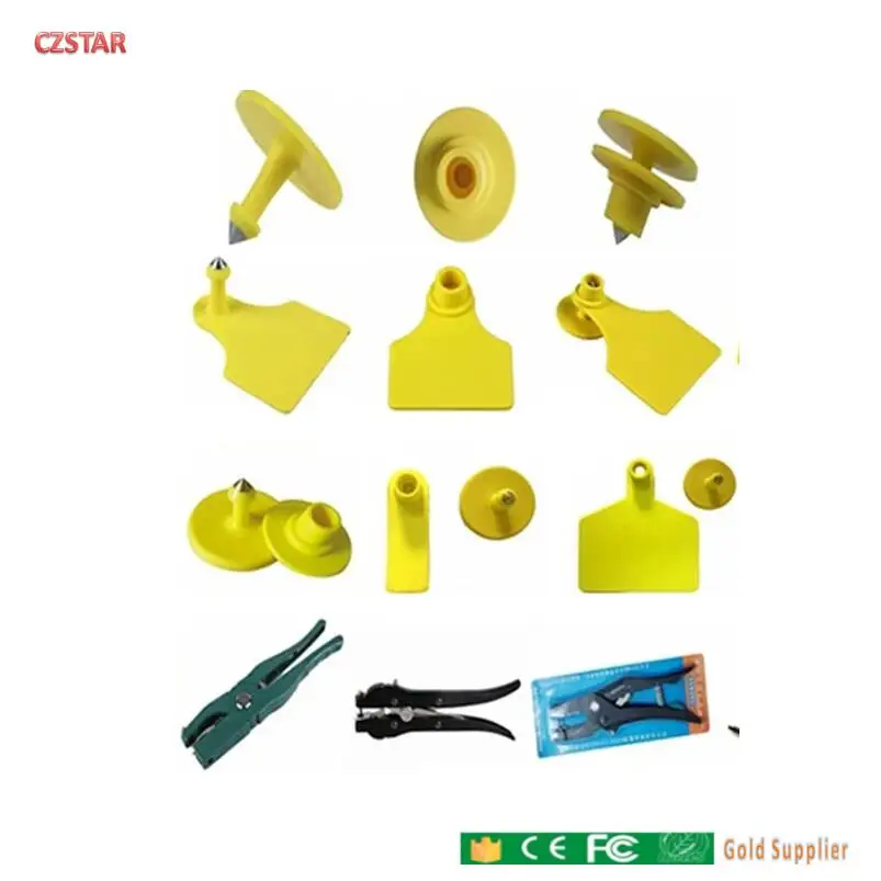 Популярная радиус действия iso 6c управление животными UHF RFID Ушная бирка овец