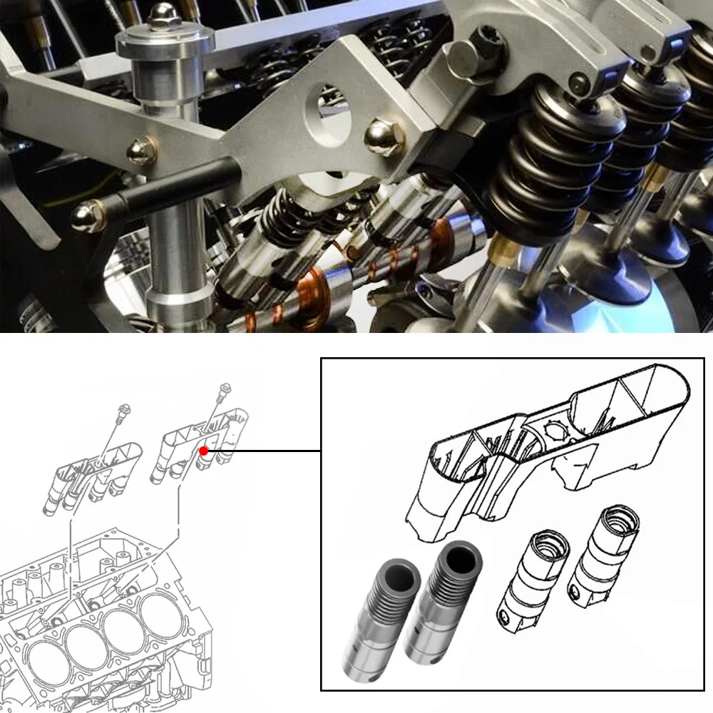 2 шт. OEM клапанный подъемник двигателя Активное управление топливом для Buick Chevy