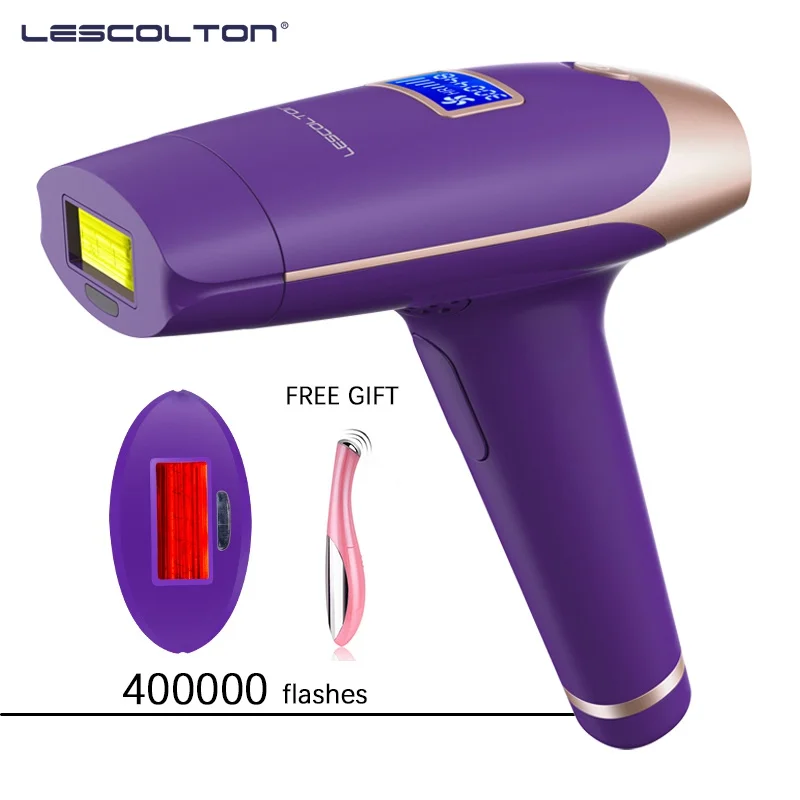 

Эпилятор лазерный Lescolton IPL, 2 в 1, с ЖК-дисплеем