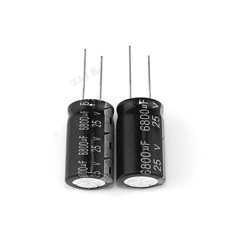 1 шт. 25v6800uf 6800uf25v 16*30 25v 6800 мкФ 16x30 электролитический конденсатор | Электронные