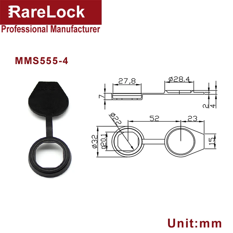 20.5x22mm Square Rarelock Водонепроницаемый замок крышка 10 шт. для шкафа Cam замок промышленности цилиндр наружные аксессуары MMS555 hh - Цвет: 20.5x22mm Square