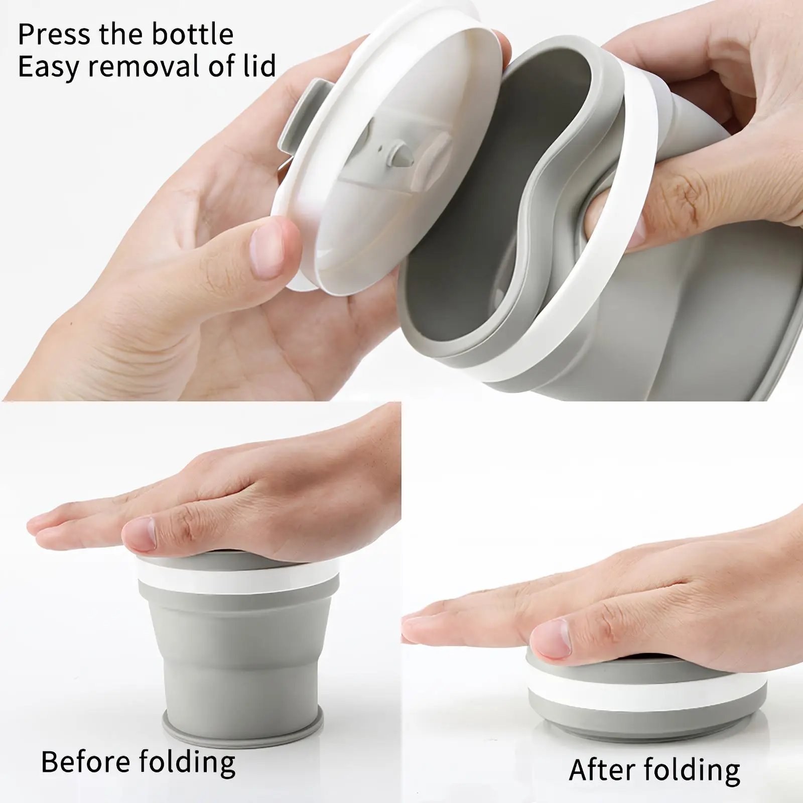 

Coffee Cup Folding Cup Silicone Portable Telescopic Coffee Cup Multifunctional Outdoor Travel Sports Water Cup For Children