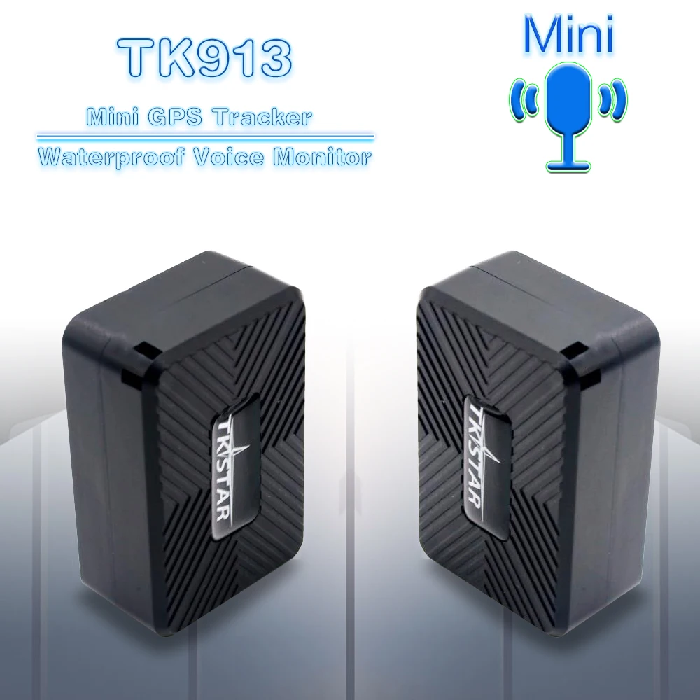 Супер Мини gps автомобильный трекер TK913 отслеживающее устройство + LBS двойной