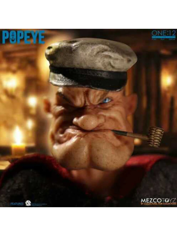 Коллективная экшн-фигурка матросца 1/12 Mezco Toyz Popeye | Игрушки и хобби