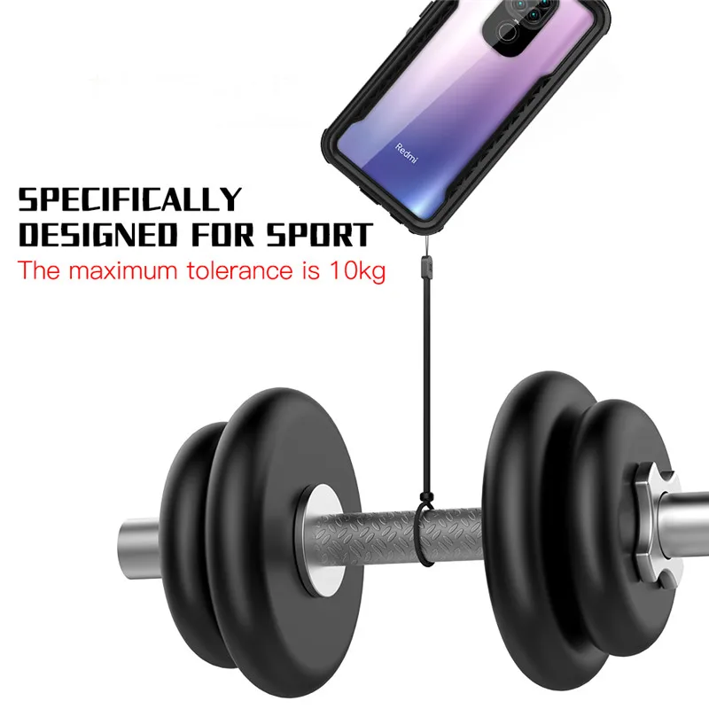 

For Xiaomi Redmi Note 9 Waterproof Diving Case for Redmi Note9 Shockproof Outdoor Sport Swim Underwater Sealed Note9 Cover
