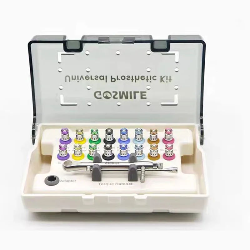 

Dental Implant Torque Wrench Ratchet 10-70NCM with Screwdriver Repair Tool For Dental equipment