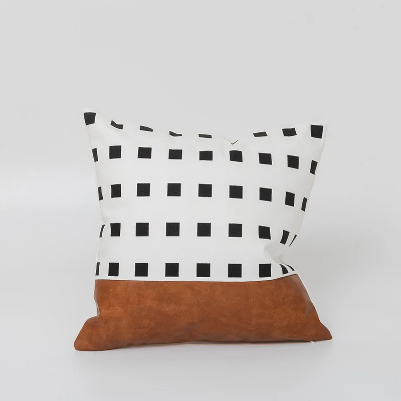 

Чехол для подушки 35x50 см ERUZRY пэчворк полиэстер/хлопок