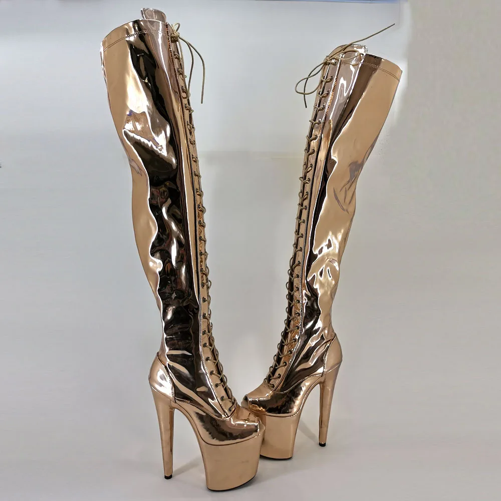 Ботинки на платформе и высоком каблуке 20 см/8 дюймов | Спорт развлечения