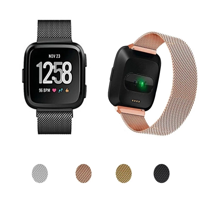 

Replacement Band For Fitbit Versa Lite Wristband Stainless Steel Watchband Accessories Strap For Fitbit Versa 2 Bracelet