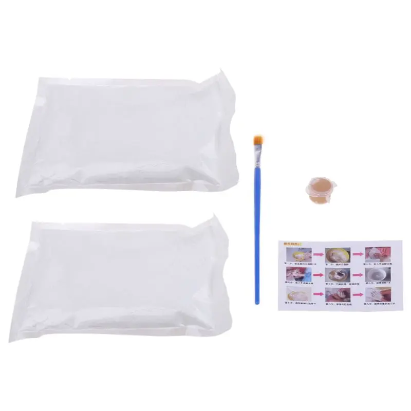 

3D Plaster Handprints Footprints Baby Kids Adult Hand Foot Casting Kit Keepsake