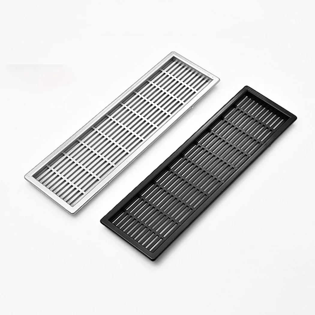 

ABS Vent Grill Kitchen Bedroom Plinth - 220 X 59 Mm Ventilation Grille Cover Sheet Web Plate Ventilation Grille Vents Perforated