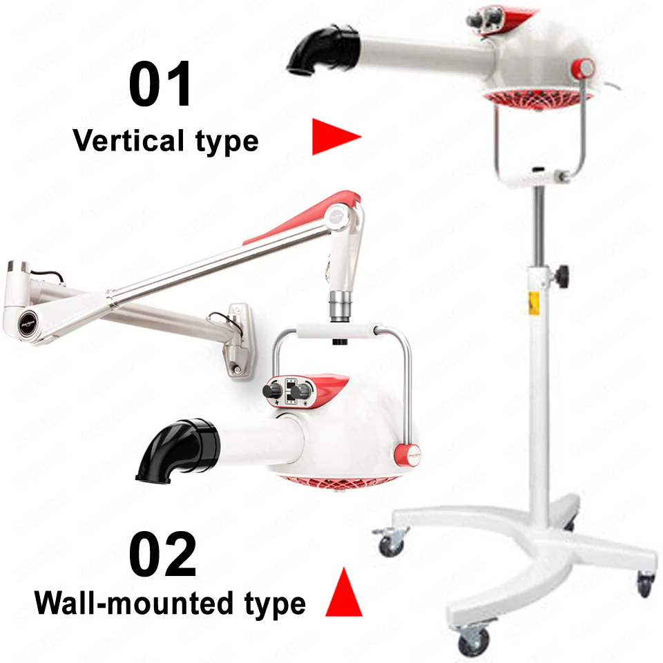 Стойка Вертикальная настенная для сушки шерсти собак и кошек 1800 Вт | Дом сад